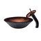 Novatto SANGUINELLO Glass Vessel Bathroom Sink Set, Oil Rubbed Bronze NSFC-008001ORB - alternate 3